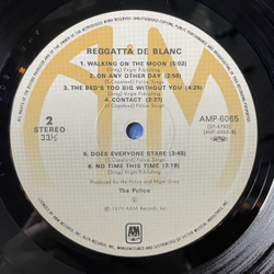 Винтажная виниловая пластинка LP The Police Reggatta De Blanc (Japan 1979) (No Obi)