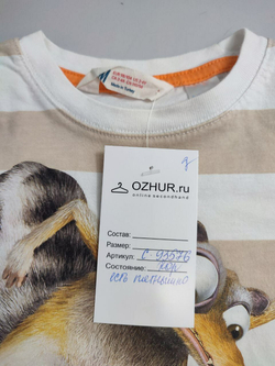 Футболка H&M красивая на 2-4 года