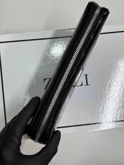 Портмоне из кожи крокодила Zilli