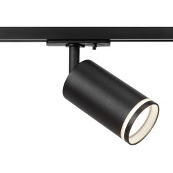 Трековый светильник однофазный ЭРА TR52-GU10 BK под лампу GU10 матовый черный