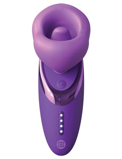 Фиолетовый стимулятор клитора Pleasure Sucker (Цвет: фиолетовый)