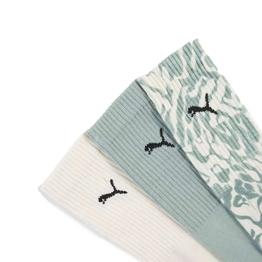Носки PUMA UNISEX PRINTED CREW 3P