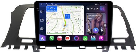 Магнитола для Nissan Murano Z51 2008-2015 - FarCar 9651 монитор 9.5" QLED на Android 14, TS18, CarPlay, 4G SIM-слот