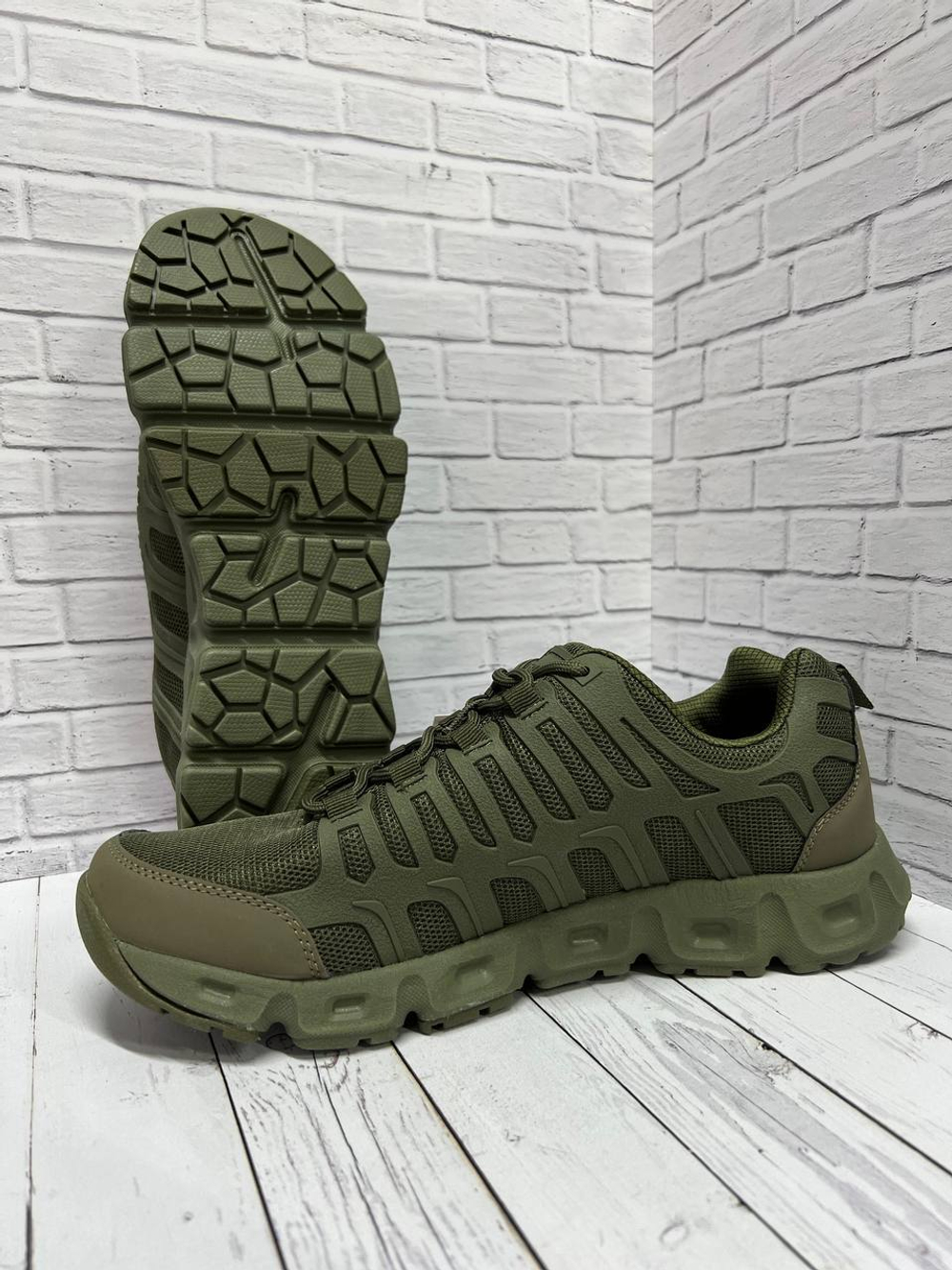 Кроссовки M6 Merlle / весна-лето / олива