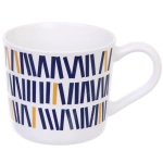 Кружка керамическая 420мл «Синее небо», микс 4рисунка