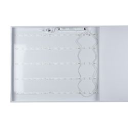 ULP-60120 60W-4000К-LL IP40 PREMIUM OPAL WHITE Светильник светодиодный потолочный. Белый равномерный свет 4000K. 7700Лм. Корпус белый. В комплекте с и-п. ТМ Uniel