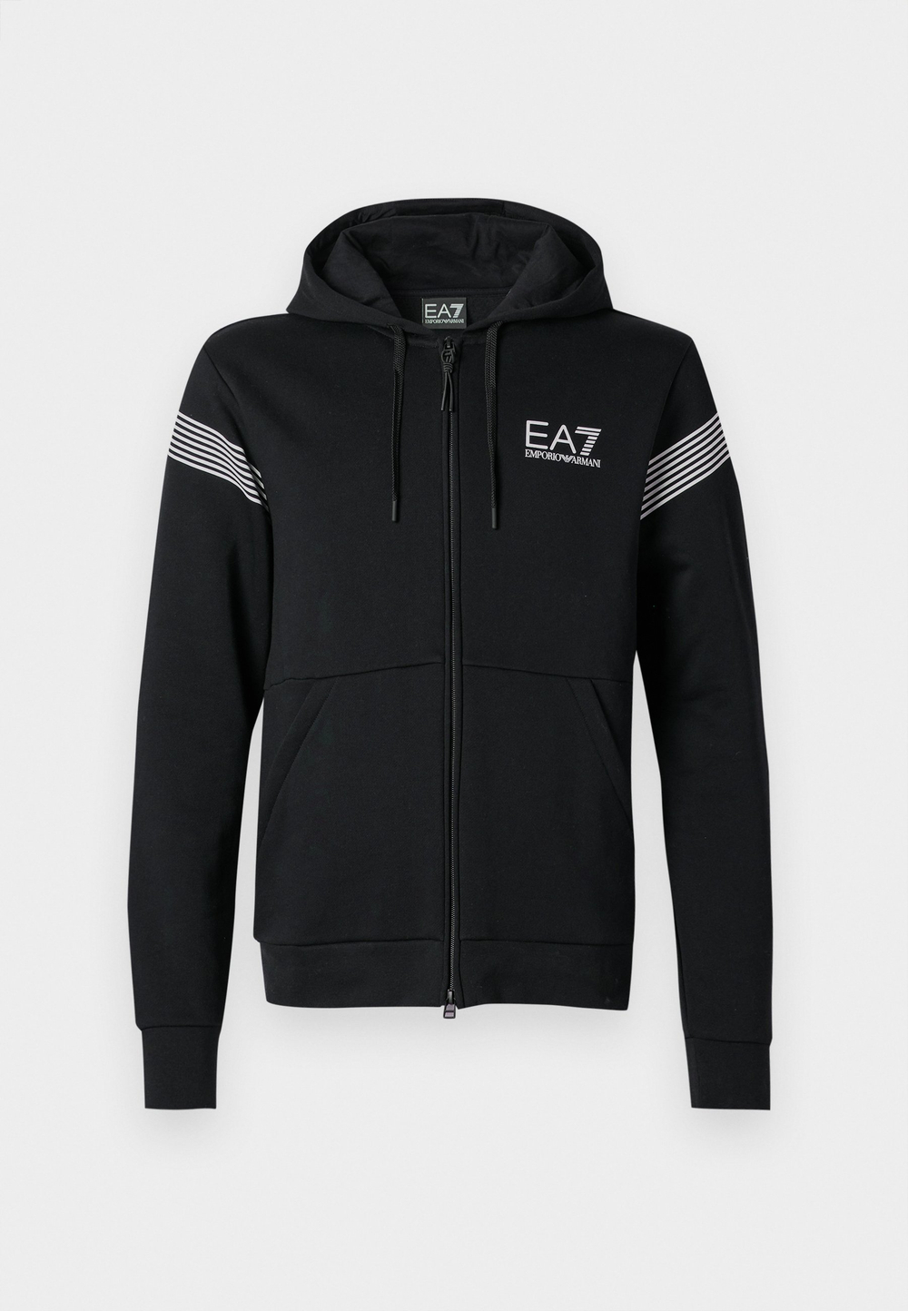 EA7 Emporio Armani Толстовка с капюшоном - Чёрный