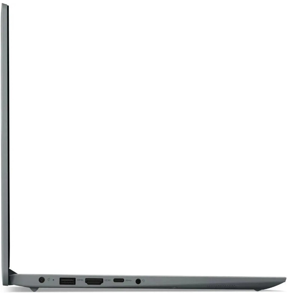 Ноутбук  Lenovo IdeaPad 1 15AMN7 15.6 ", Ryzen 5, 8 Гб RAM, 512 Гб SSD, Radeon 610M, Серый