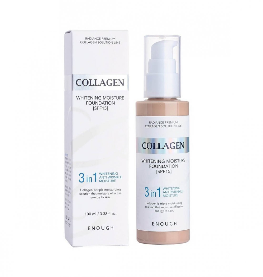 Тональный крем Enough Collagen Whitening 13 тон