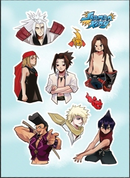 Стикеры Шаман Кинг