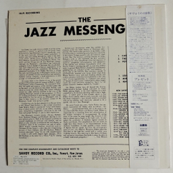 Винтажная виниловая пластинка LP Art Blakey And The Jazz Messengers (Japan 1985) (Obi)