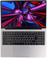 Ноутбук  HIPER OFFICE HLP 15.6 ", Core i5, 8 Гб RAM, 256 Гб SSD, Iris Xe Graphics, Серый