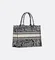 Сумка Dior Book Tote, модель маленького формата, женская, синий