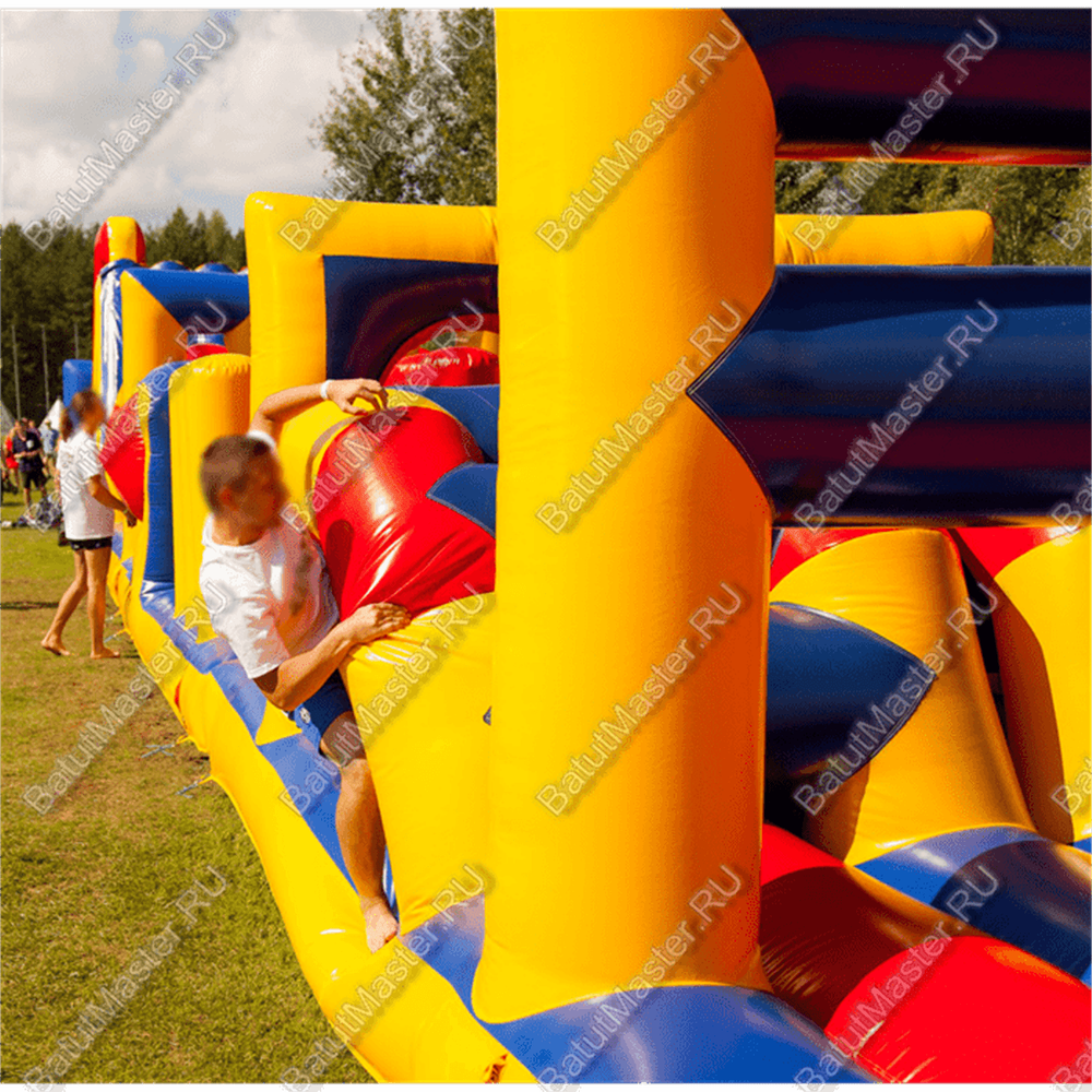 Надувная полоса препятствий "Веселые старты"