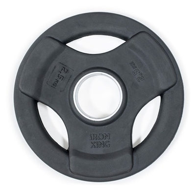 Диск обрезиненный с 3-мя хватами 2.5 кг