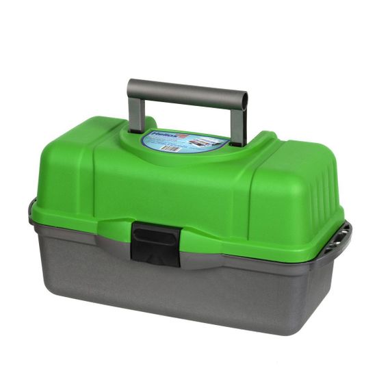 Ящик рыболова Helios трехполочный зеленый
