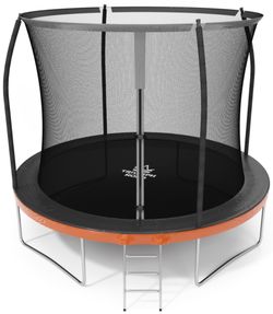 Батут Триумф Норд Браво 305 см с защитной сеткой и лестницей