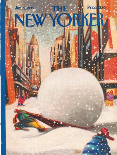 Журнал The New Yorker 09-01-1995, обложка