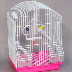 TESORO Клетка для птиц SD01 (25x19x34)см