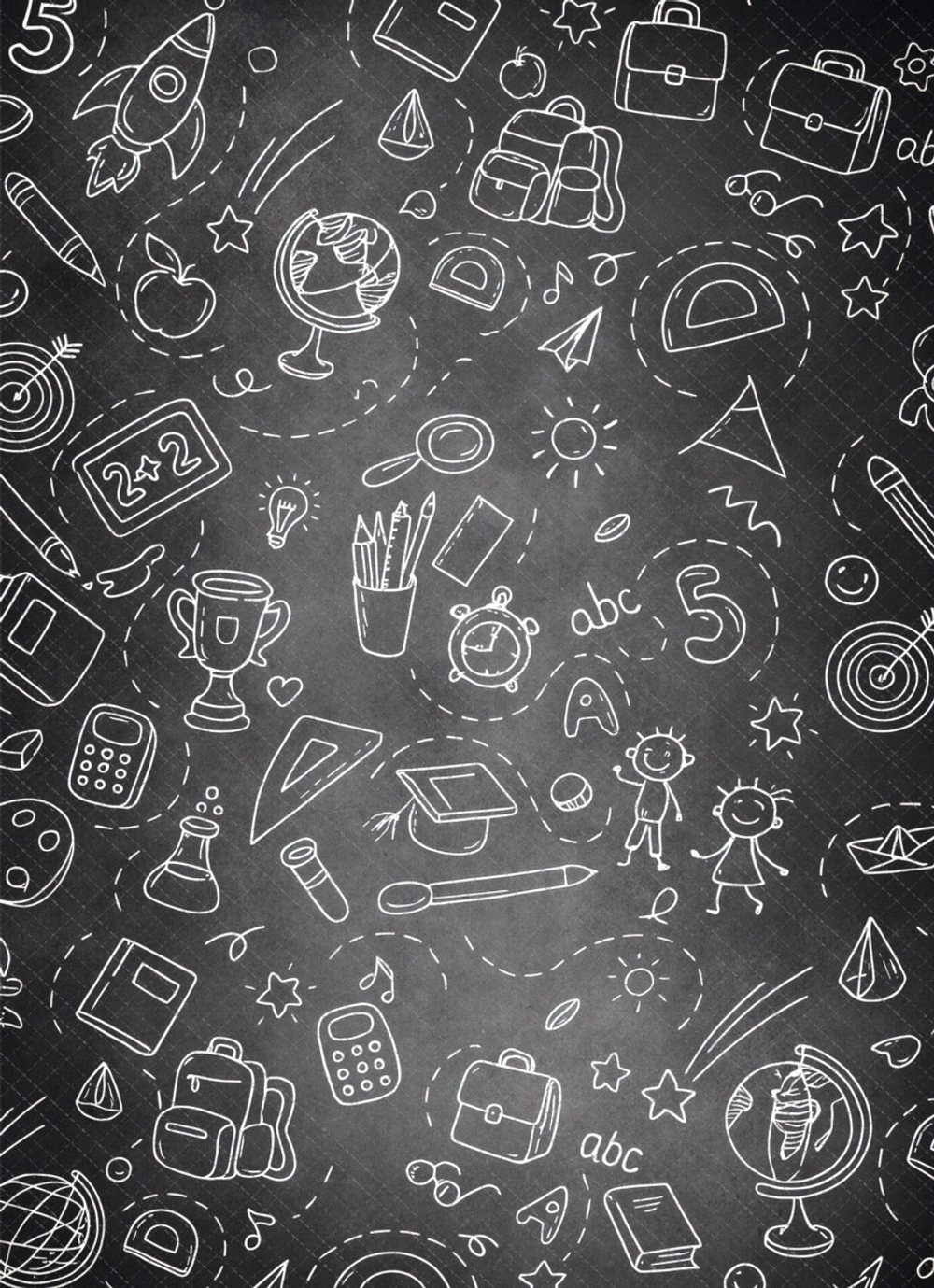 Школьная доска №1 для младших классов - 11.25- фон неопреновый