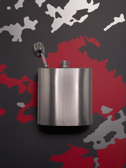 Фляга стальная 175 мл