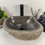 Раковина из речного камня RS-64933 40*31*16 0856
