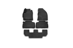Коврики 3D в салон TOYOTA Verso, 2013- 5 шт. (полиуретан) Element.NLC.3D.48.61.210K