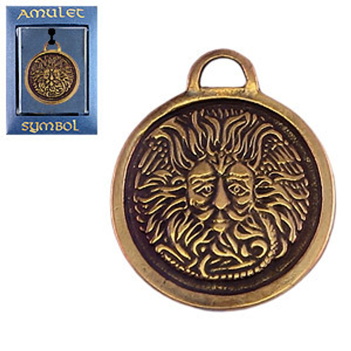 Амулет The Cult № 79 Бог Солнца, латунь