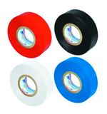 Лента клейкая изоляционная ПВХ, синяя, 15мм 15м---