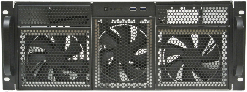 Корпус серверный 4U Procase RE411-D2H15-FE-65