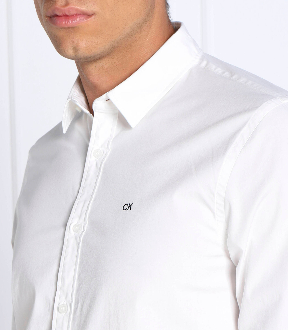 рубашка poplin Calvin Klein - белый(K10K110856)