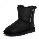 Угги Mini Double Zip Black