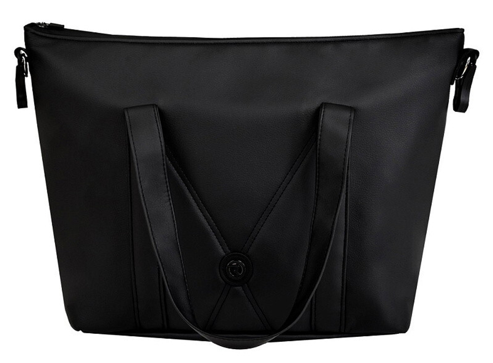 Детская коляска Roan Bass Next Classic Кожа d12 3 в 1 с автокреслом Elo Lux Black RCL300/1 Black