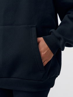 Худи с начесом (черный)