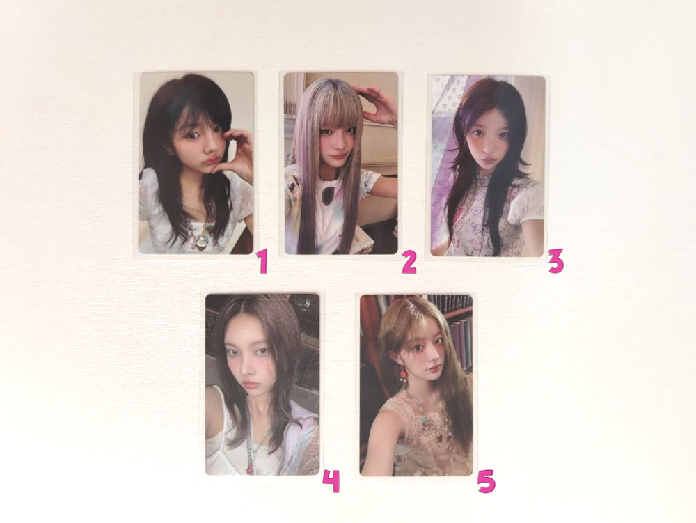 Фотокарты ILLIT - 2nd Mini Album ILL LIKE YOU (Weverse shop)