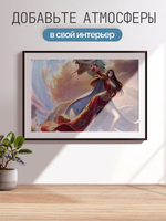 Постер плакат Хенкок И Змей One Piece Ван Пис