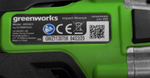 Гайковерт ударный аккумуляторный GREENWORKS GD24IW400 24В,400Hm,1/2,б/щ,без АКБ и ЗУ (3802907)
