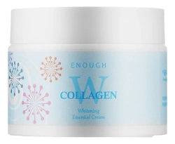 Enough Крем для лица осветляющий с коллагеном - W Collagen whitening premium cream, 50г