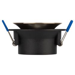 Встраиваемый светильник декоративный ЭРА KL103 BK/GD MR16 GU5.3 черный золото