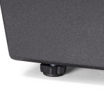 Керамический стол Woodville Хасселвуд 160(220)х90х77 baolai, черный, ножки черные