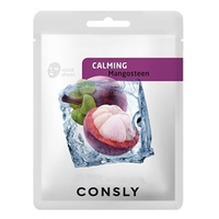 Маска для лица успокаивающая с экстрактом мангостина Consly Mangosteen Calming Mask Pack 5шт