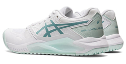 Женские Кроссовки теннисные Asics Gel-Challenger 13 - white/smoke blue