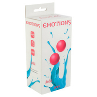 Розовые вагинальные шарики 2,8см без сцепки Lola Games Emotions Lexy Medium pink 4015-02Lola