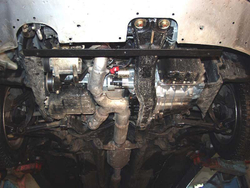 Защита картера и КПП Sheriff для Mitsubishi Galant VIII 1996-2006 арт.14.0445