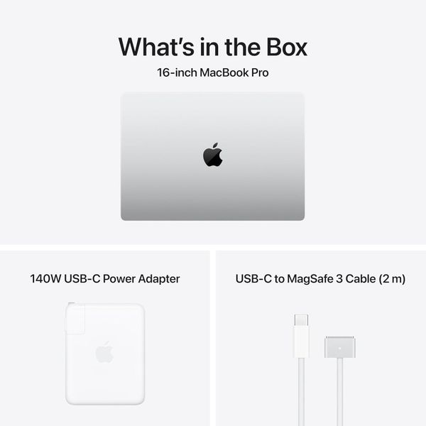 Ноутбук Apple MacBook Pro 16 2026 MGE94LL/A (M5 Max 18-Core CPU, GPU 40-Core, 48 ГБ, 2 ТБ), серебристый