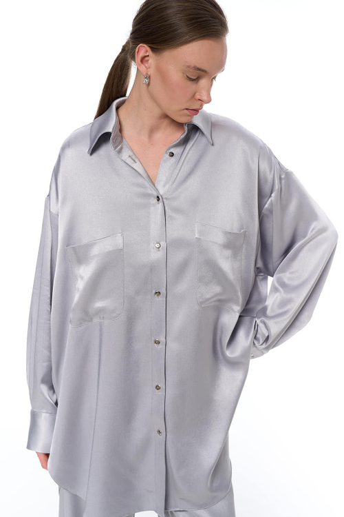 Платье-майка 2.0 из вискозного шелка, золотистый беж