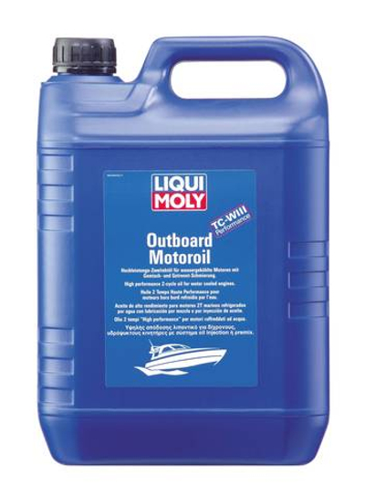 Моторное масло Liqui Moly Outboard Motoroil для лодочных моторов (2Т, минер.)