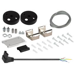 Линейный светодиодный светильник ЭРА SML-30-40W-6K-12-B 40Вт 6500K 4100Лм 1180х50х68 черный подвесной | Светильники линейные для ритейла