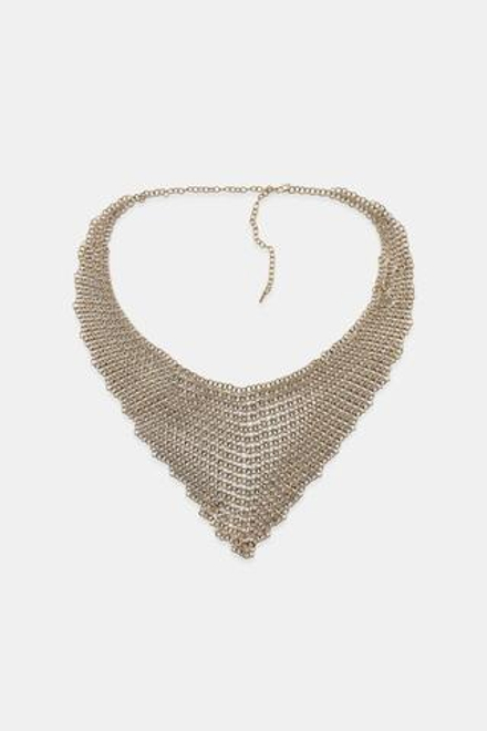 ZARA КОМБИНИРОВАННЫЙ РЕМЕНЬ С МЕТАЛЛИЧЕСКОЙ СЕТКОЙ, ЗОЛОТОЙ/СЕРЕБРЯНЫЙ