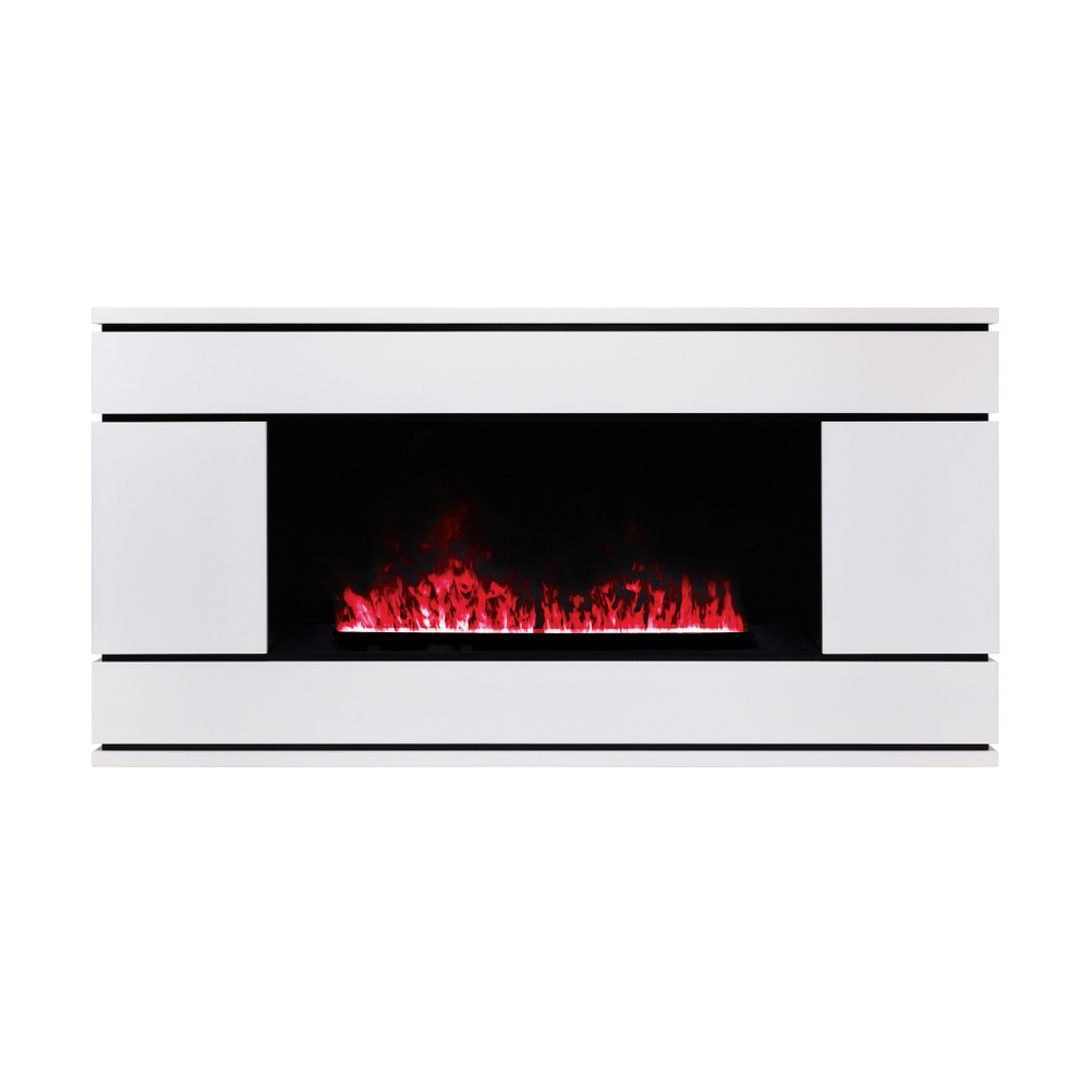 Каминокомплект Real Flame Vega CST1000 WT с очагом 3D Cassette 1000 LED RGB